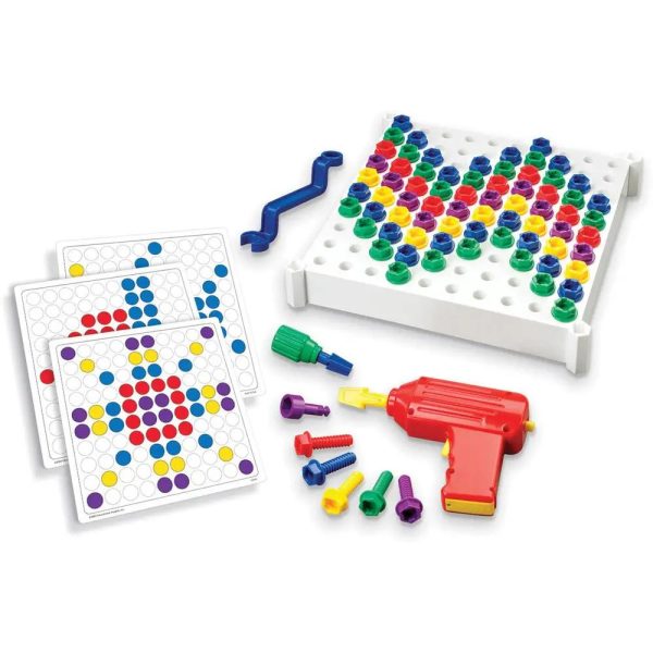 Educational Insights Design/Drill Activity Center - Theme/Subject: Learning - Skill Learning: Imagination, Creativity, Motor Skills, Color Matching, Skill Drill - 3-6 Year - Image 4