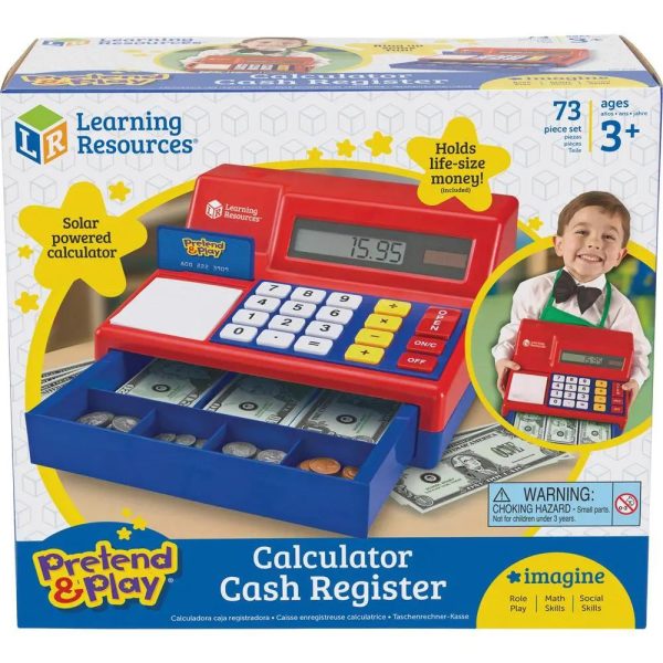 Pretend & Play Pretend Calculator/Cash Register - Theme/Subject: Learning - Skill Learning: Imagination, Money, Mathematics - 3-8 Year - Image 5