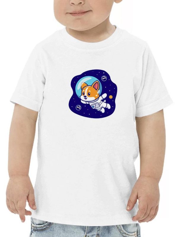 Cute Corgi Dog Astronaut T-shirt -Image by Shutterstock - Image 17