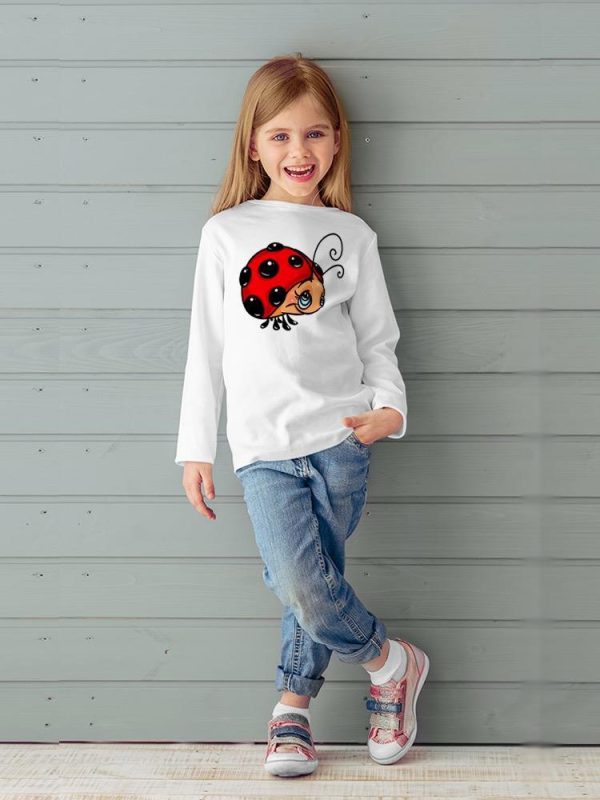 Smiling Ladybug T-shirt -Image by Shutterstock - Image 5